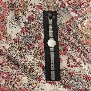 Silver forever 21 watch